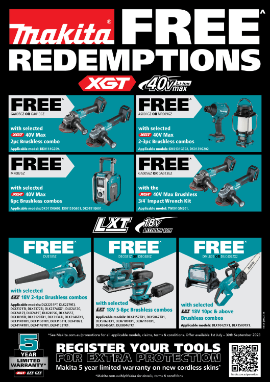 Makita Brushless Redemptions